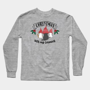 Christmas Cat Long Sleeve T-Shirt